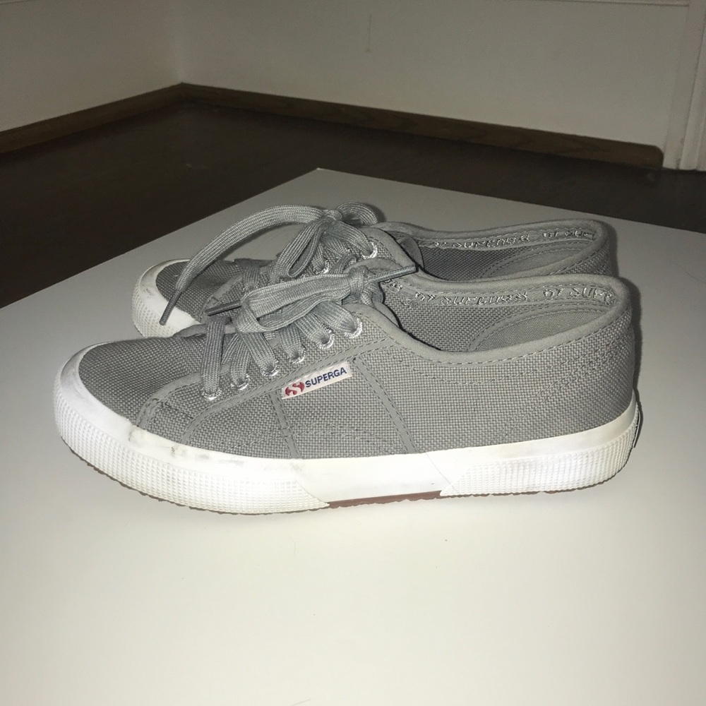 Grey Superga